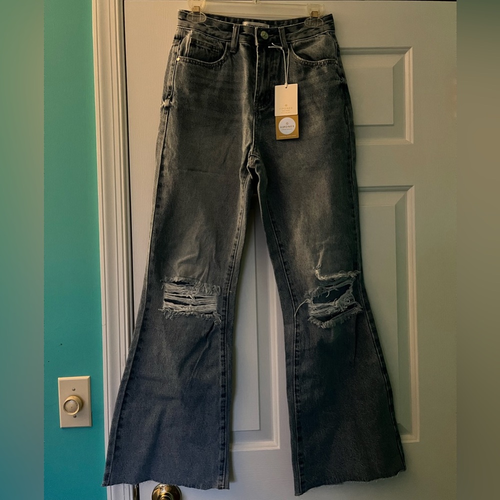 NWT light wash Wide Leg Jeans